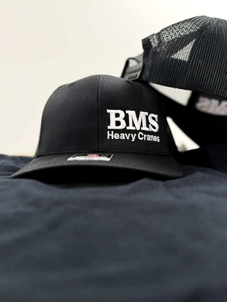 Black/White Trucker Hat | Mesh Back | Job-Site Series