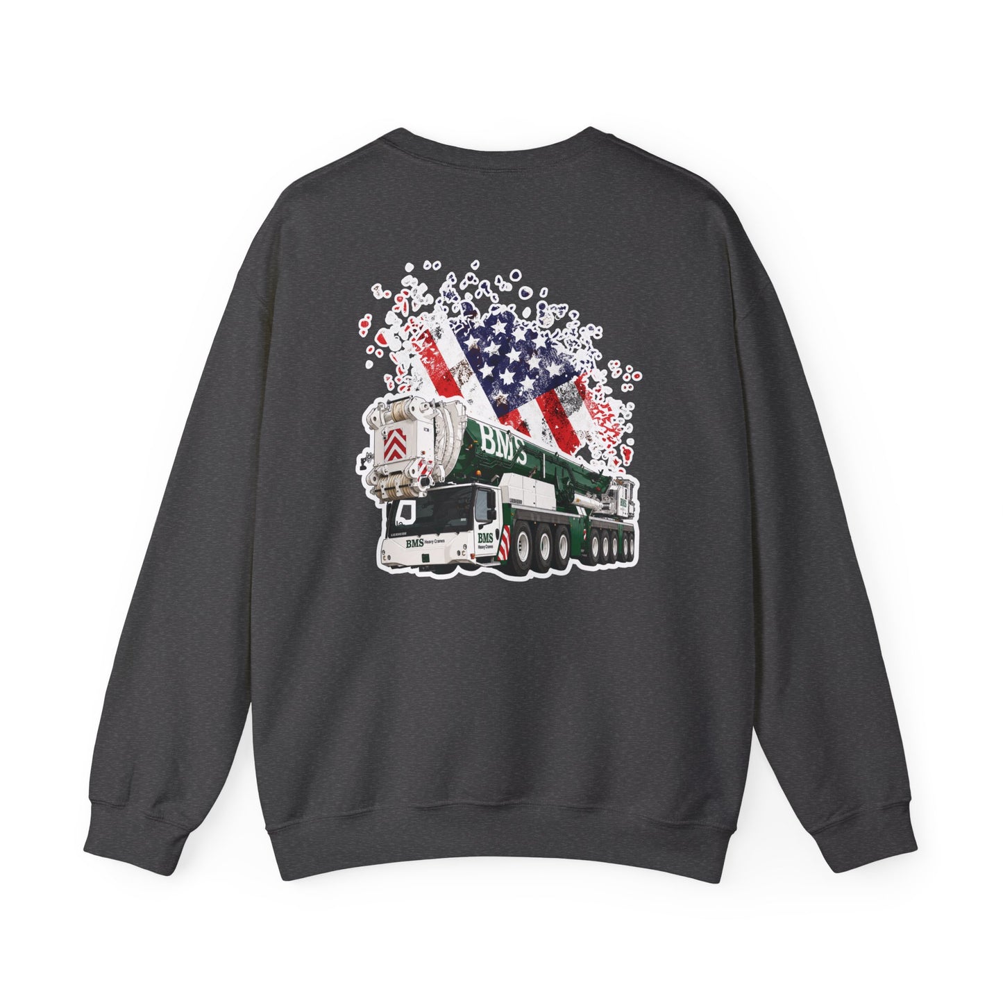 BMS | Crane Sweatshirt | American Flag | 4th July Series
