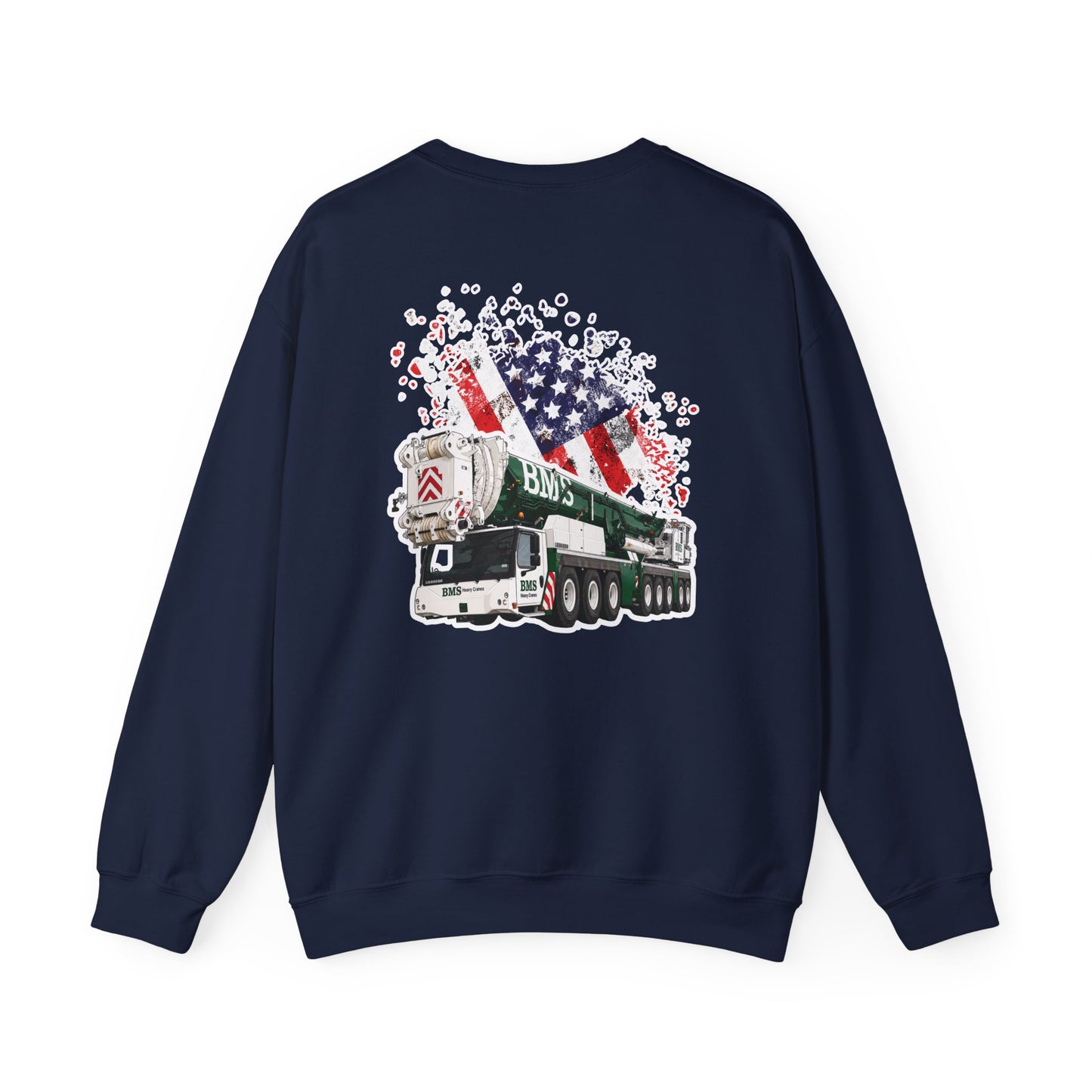 BMS | Crane Sweatshirt | American Flag | 4th July Series