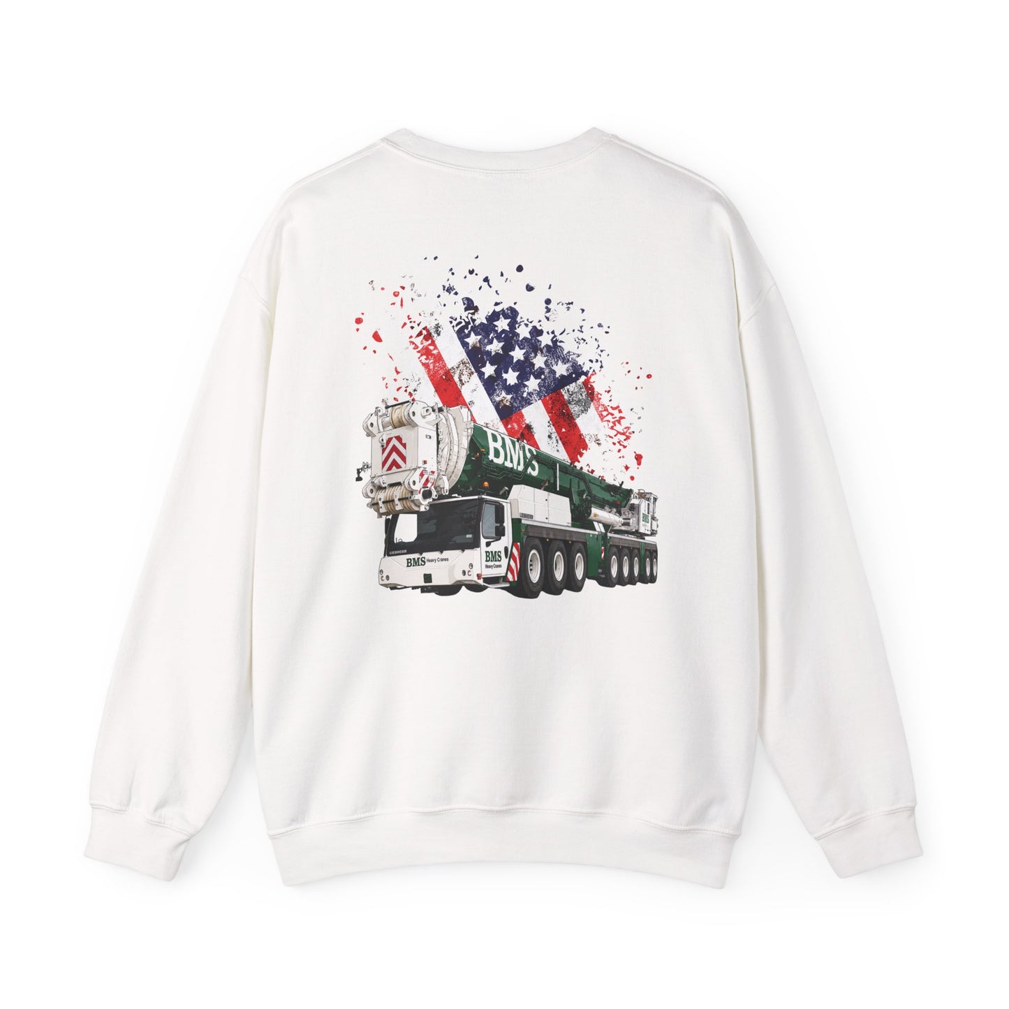 BMS | Crane Sweatshirt | American Flag | 4th July Series