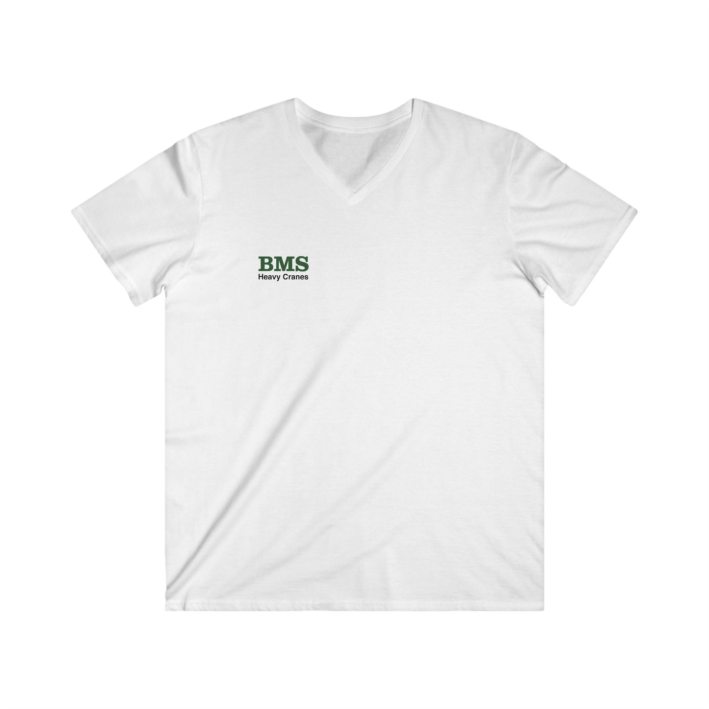 BMS | Crane V‑Neck Tee | American Flag | 4th July Series