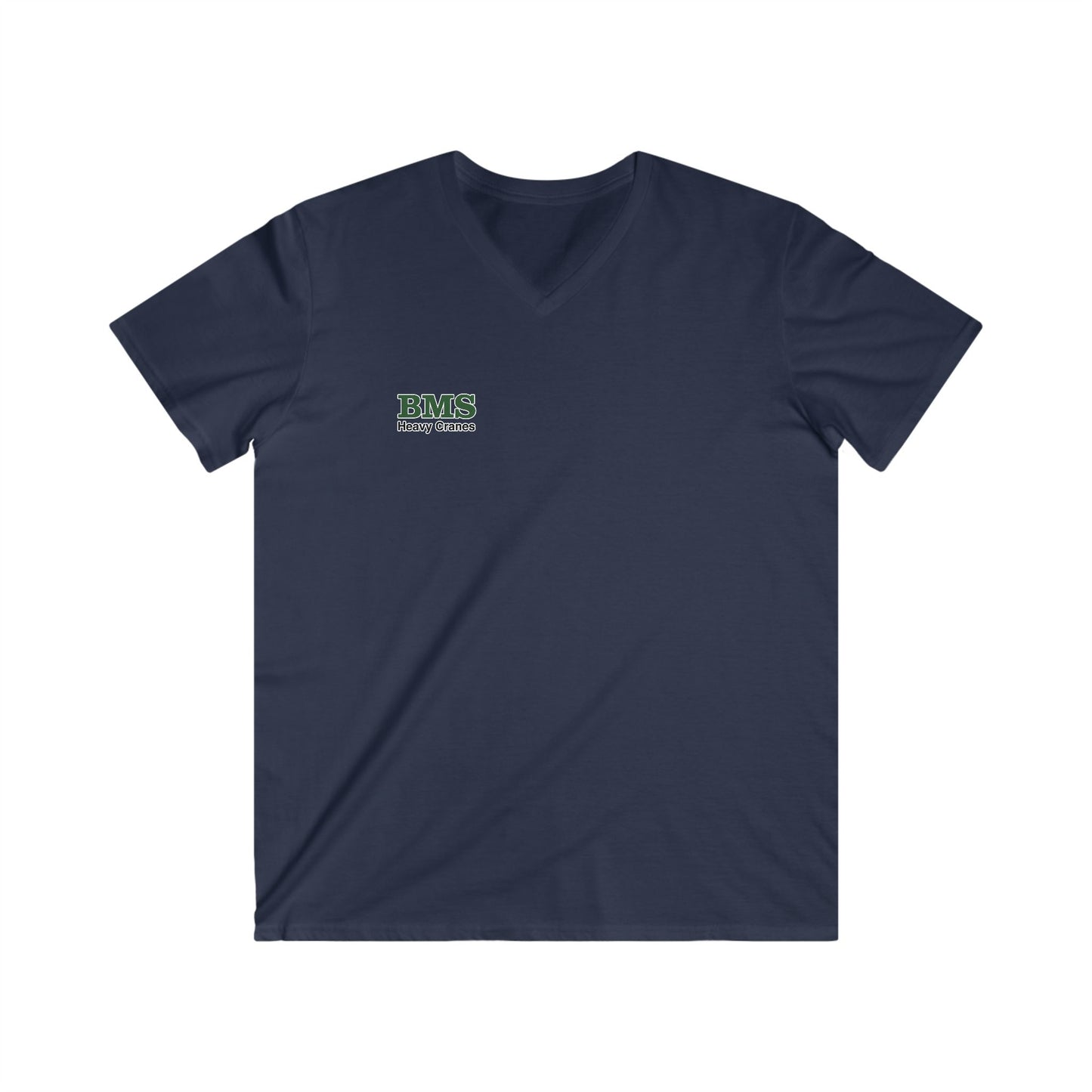 BMS | Crane V‑Neck Tee | American Flag | 4th July Series
