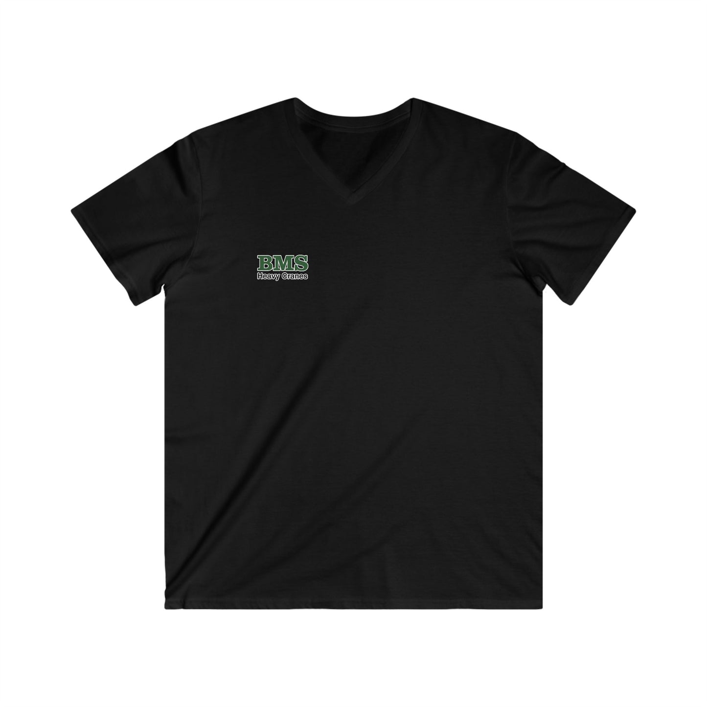 BMS | Crane V‑Neck Tee | American Flag | 4th July Series