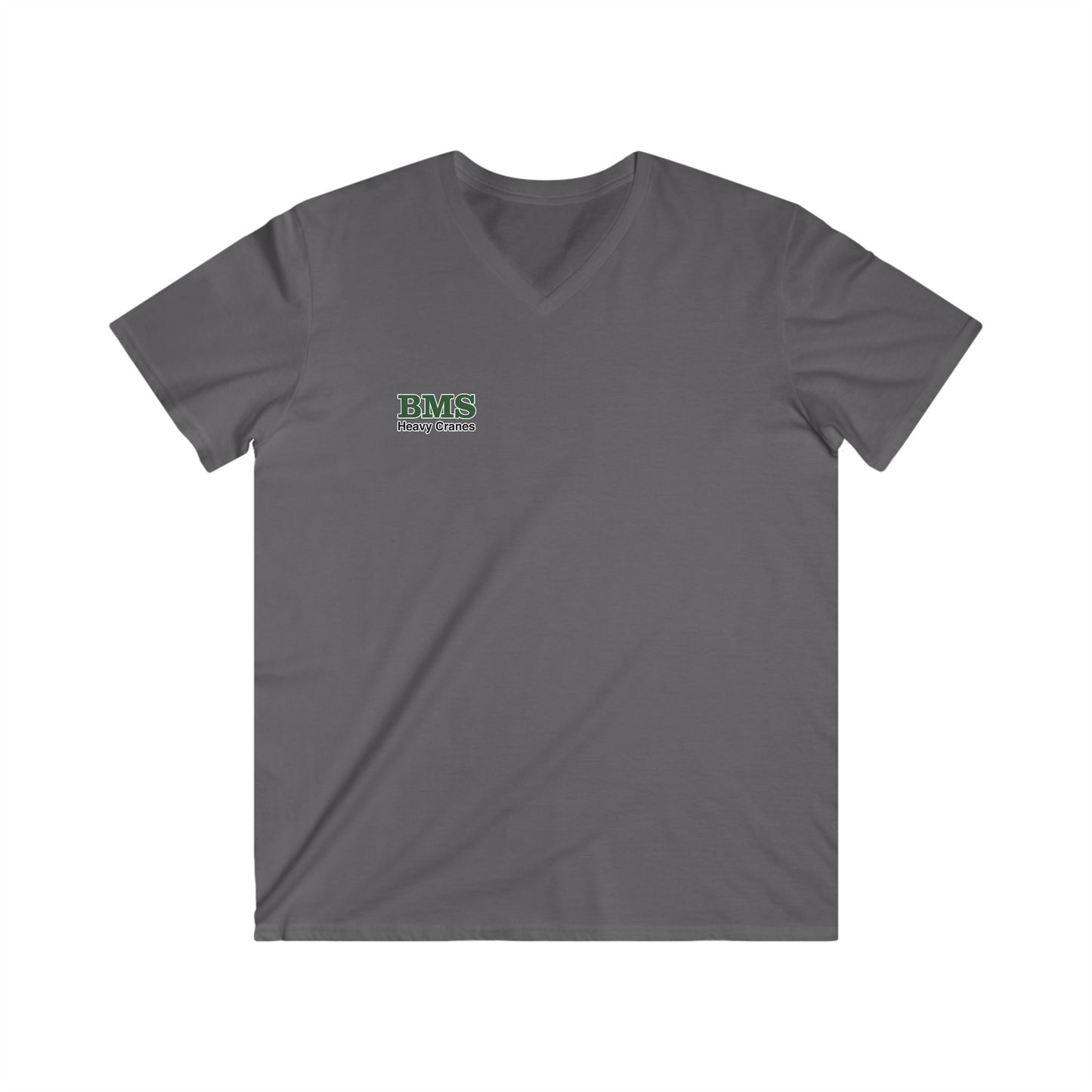 BMS | Crane V‑Neck Tee | American Flag | 4th July Series