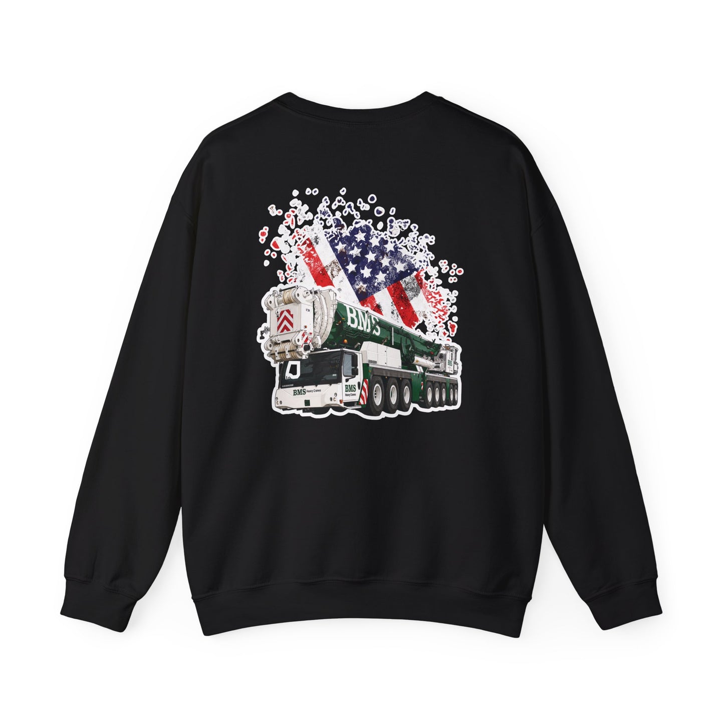 BMS | Crane Sweatshirt | American Flag | 4th July Series