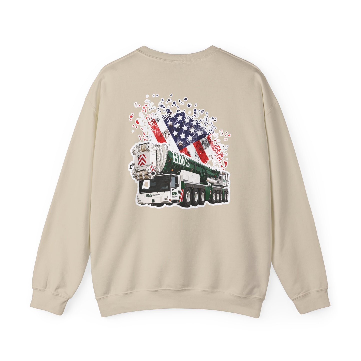 BMS | Crane Sweatshirt | American Flag | 4th July Series