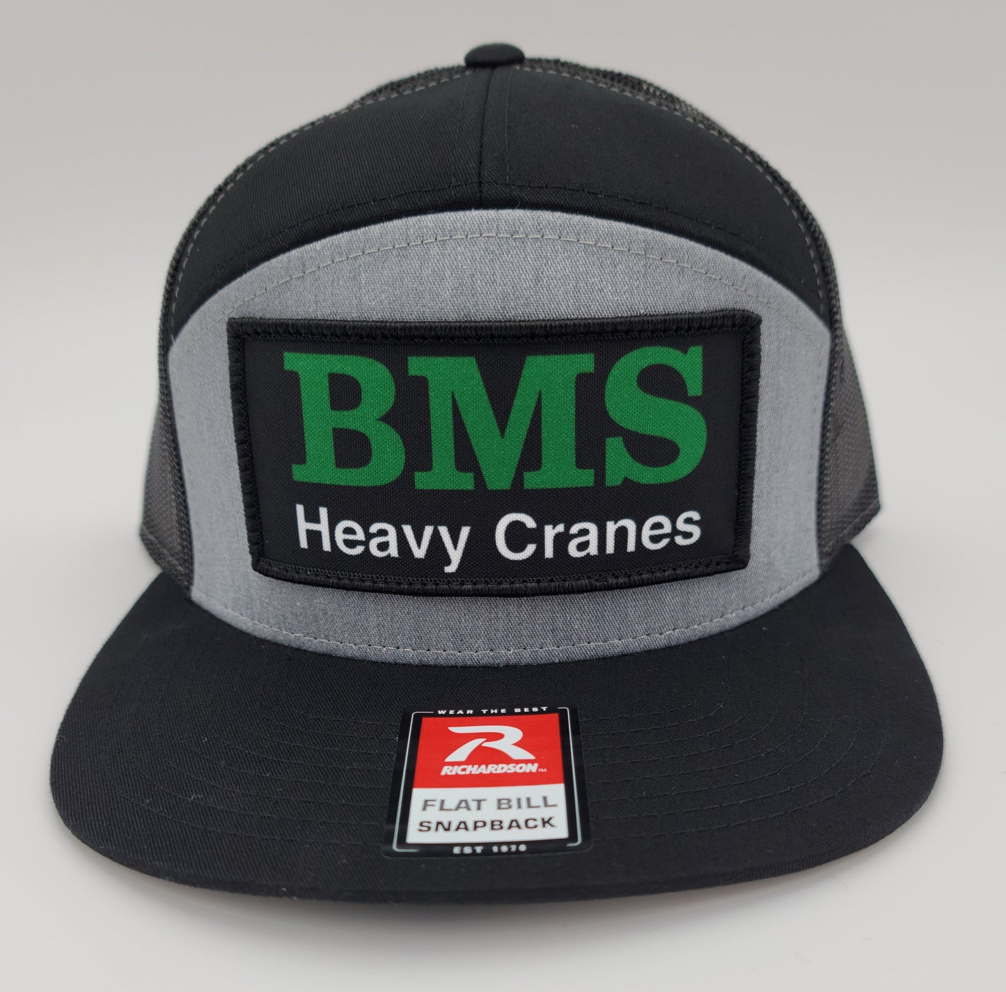 BMS Trucker Hat (Black/Grey/Green)