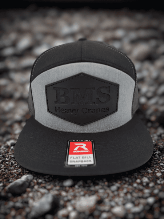 BMS | Black/Grey Trucker Hat | Mesh Back | Job-Site Series